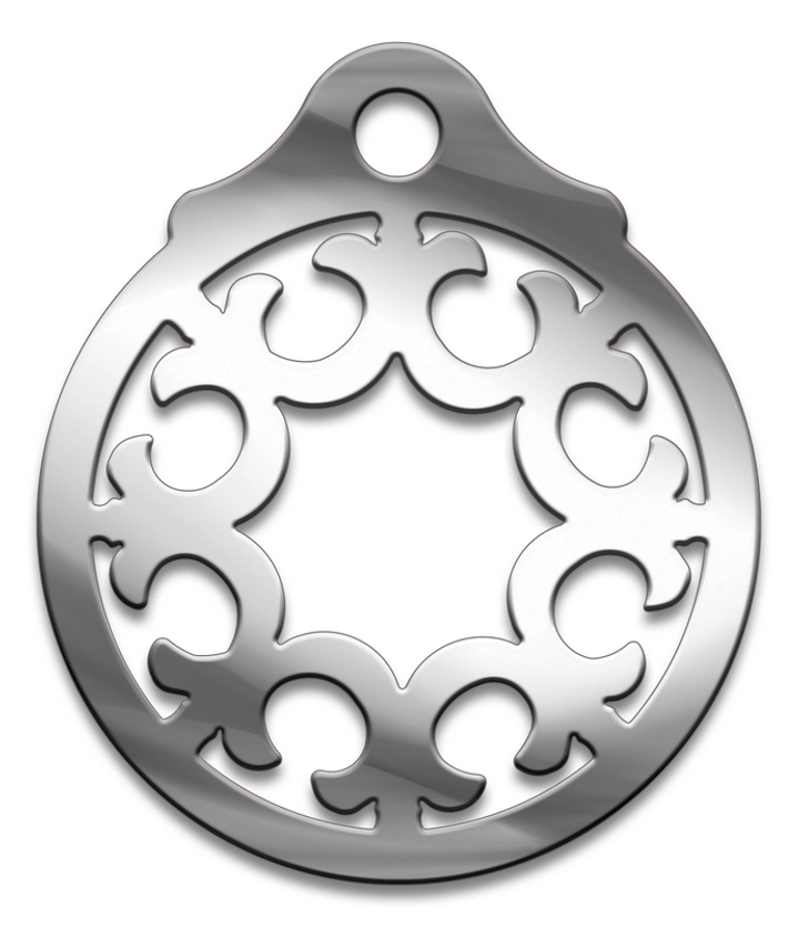 Амулет Славянский № 29 Криновый круг, медицинская сталь