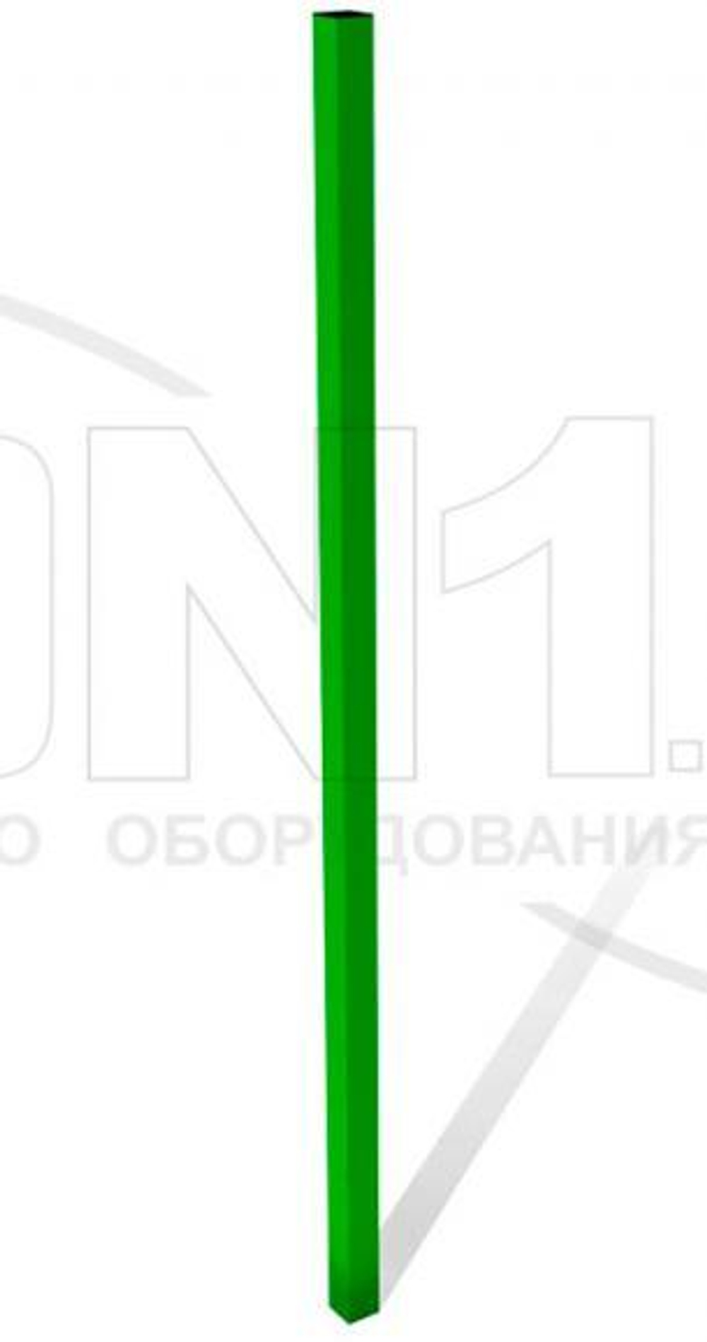 Столб для забора 60.60.2100.800 ОЗ044 для уличной площадки