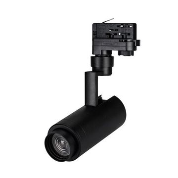 Трёхфазный трековый светильник LED 10W 3000К 024621(1) чёрный ZEUS Arlight