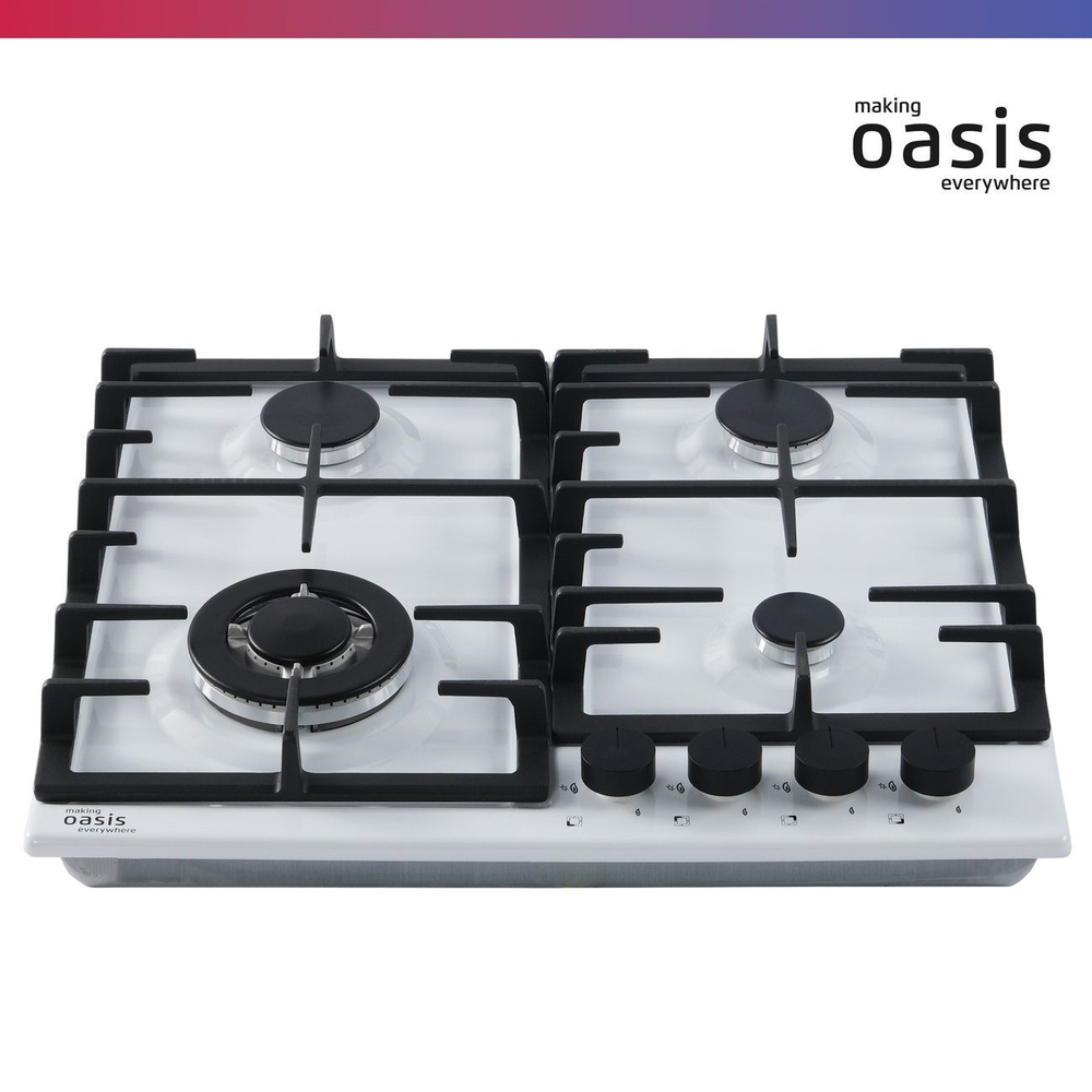 Газовая варочная панель Oasis серии PRO P-MSE