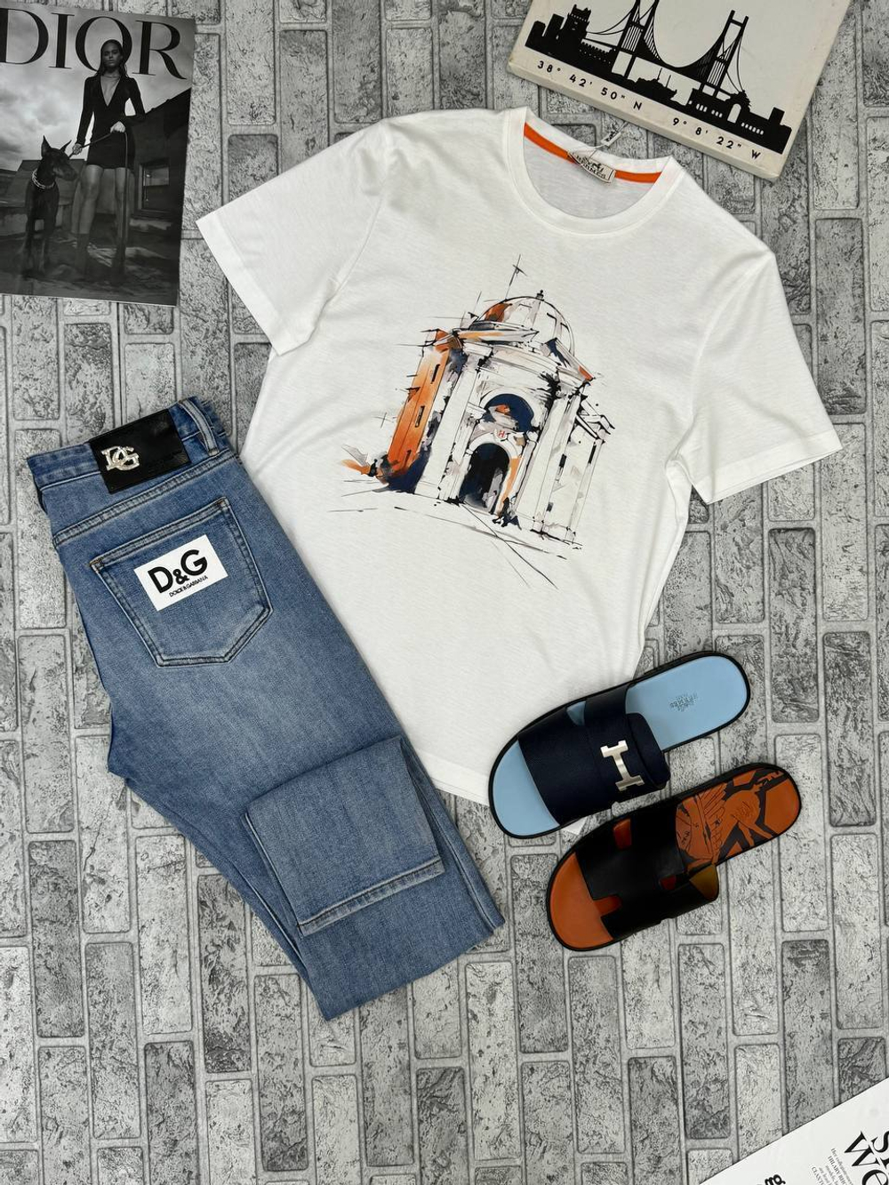 Футболка Hermes, арт. 719533
