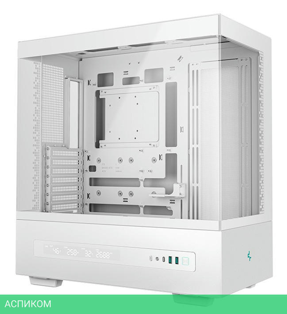 Корпус DeepCool CH690 Digital WH без БП (R-CH690-WHNNA0D-G-1)