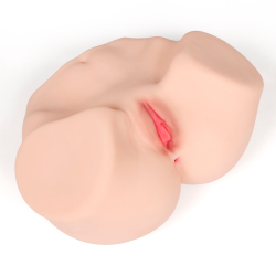 Kokos Maria Onahole Real Vagina - Мастурбатор полуторс с двойным слоем материала с вибрацией