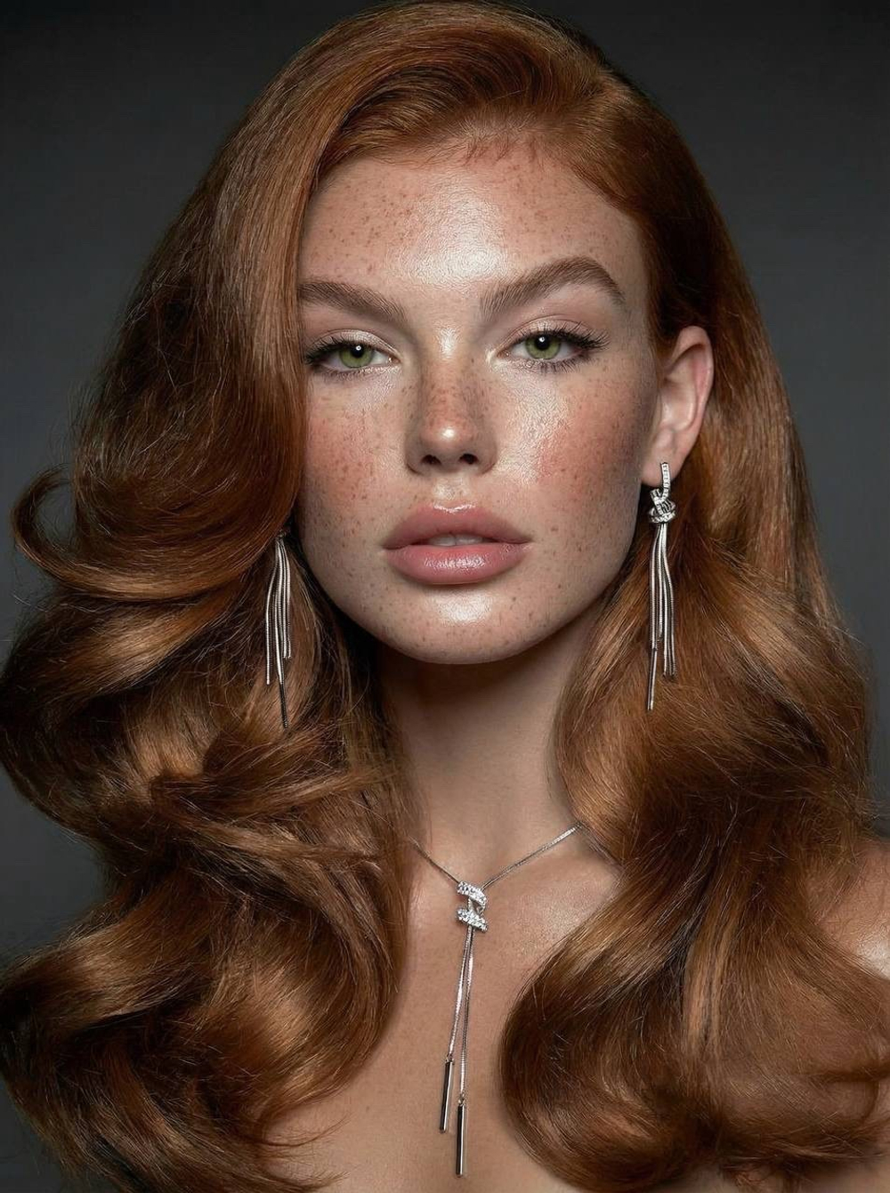 Серьги элегантность