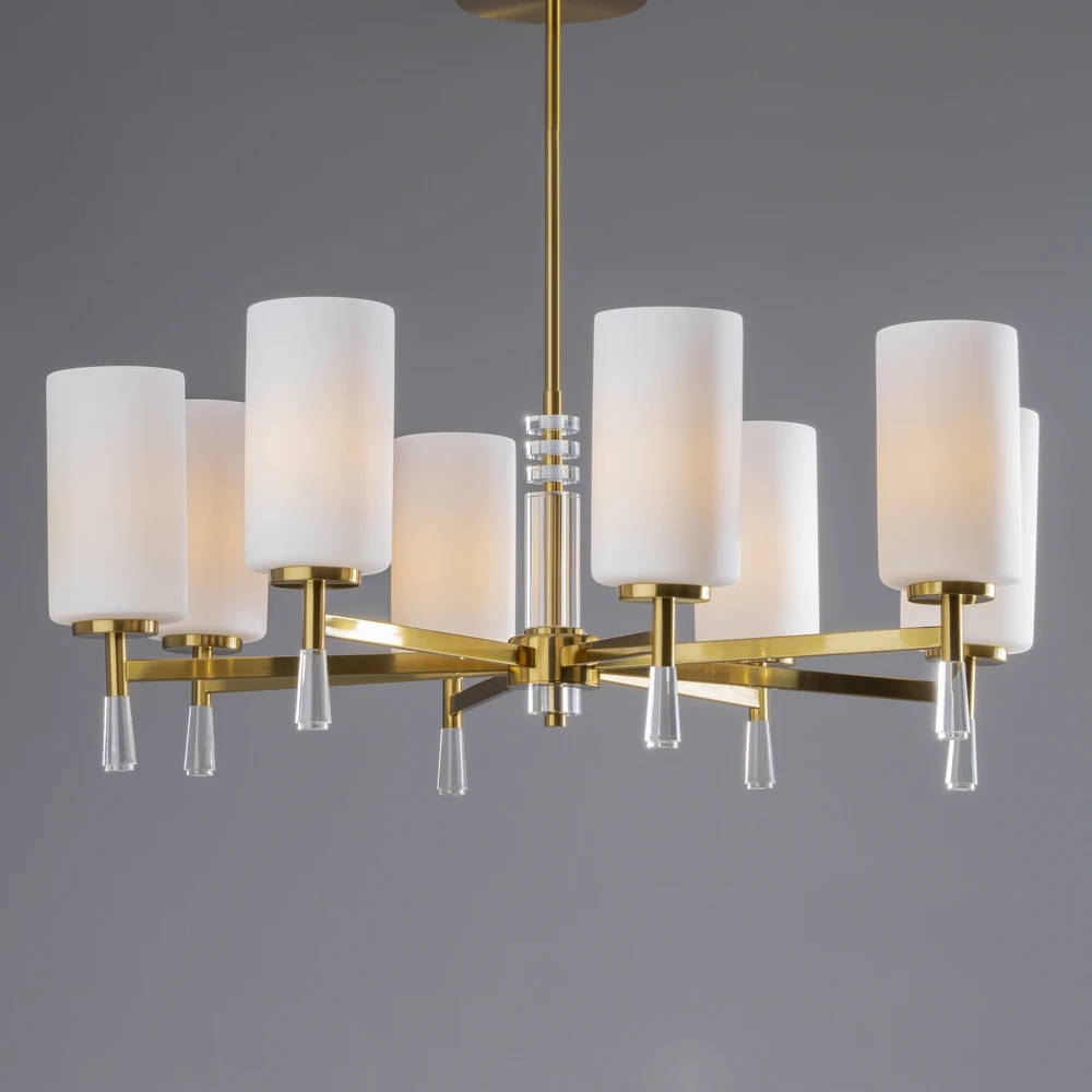 Люстра на штанге Freya CHIC FR2031PL-08BS