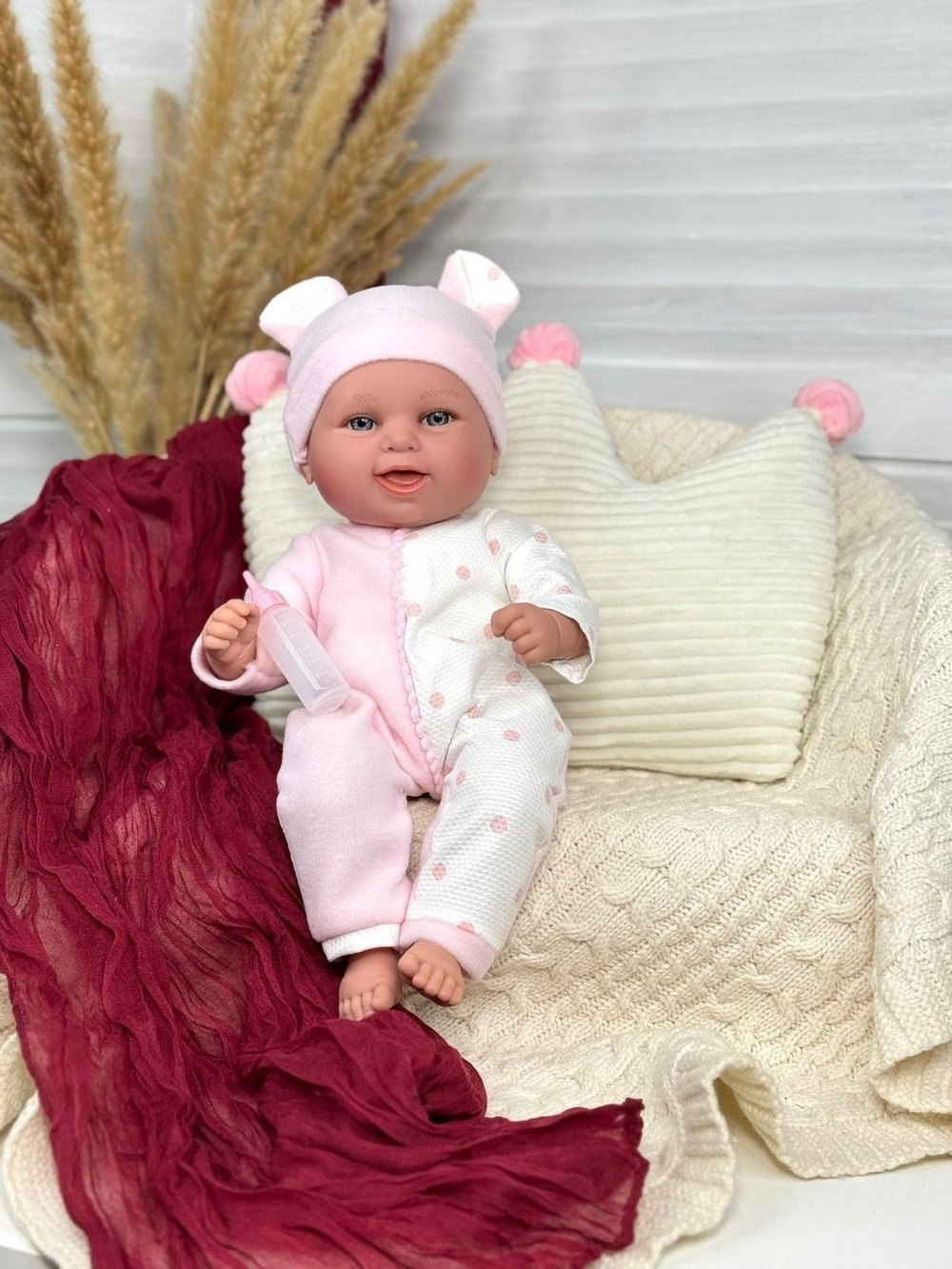 Кукла Manolo Dolls мягконабивная Baby 38см (3116)