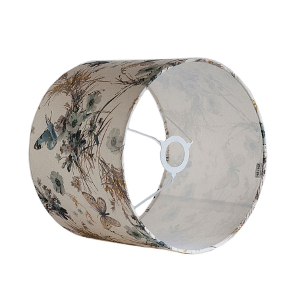 Абажур "Бабочки в саду" цилиндр