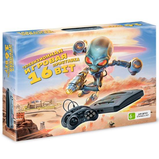 Игровая приставка 16bit Classic Destroy All Humans (31-in-1)