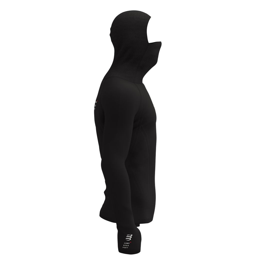 Термобелье Compressport 3D Thermo Ultralight Racing Hoodie - black