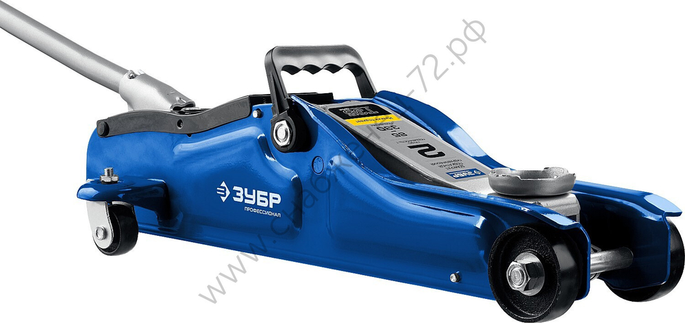 ЗУБР Т-35, 2 т, 85 - 330 мм, подкатной домкрат с низким подхватом, Профессионал (43056-2)