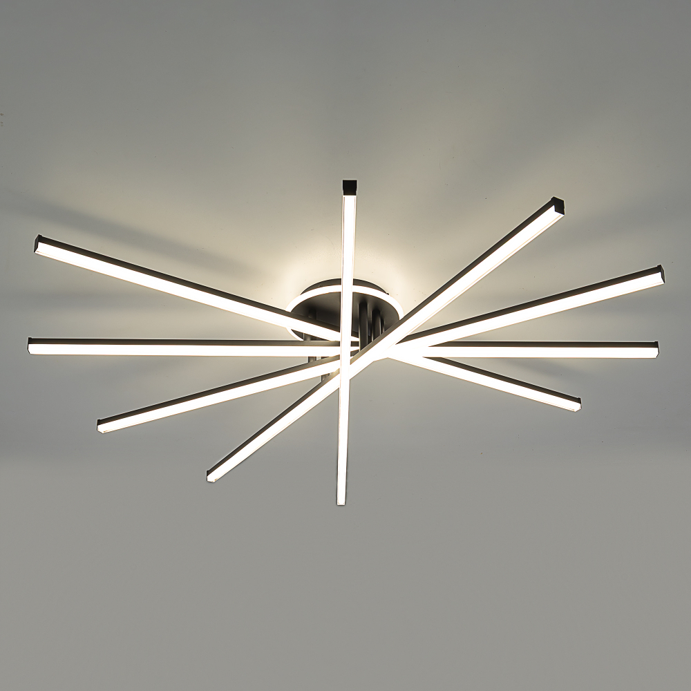 Citilux TRENT CL203651 LED Люстра с пультом Чёрная