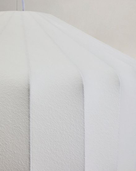 Подвесной светильник Somar из синтетических волокон и стали диаметром 51 см