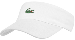Козырек теннисный Lacoste Men's SPORT Piqué And Fleece Tennis Visor - white