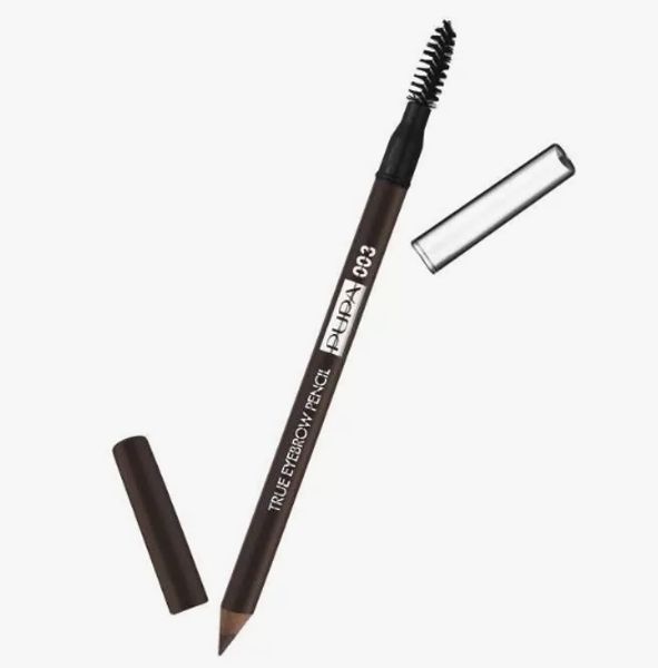 Карандаш для бровей Pupa True Eyebrow Pencil Long-lasting Waterproof 003 Dark Brown
