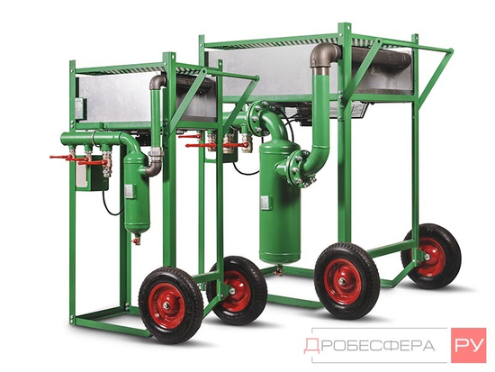 Охладитель сжатого воздуха для пескоструя ACE-3