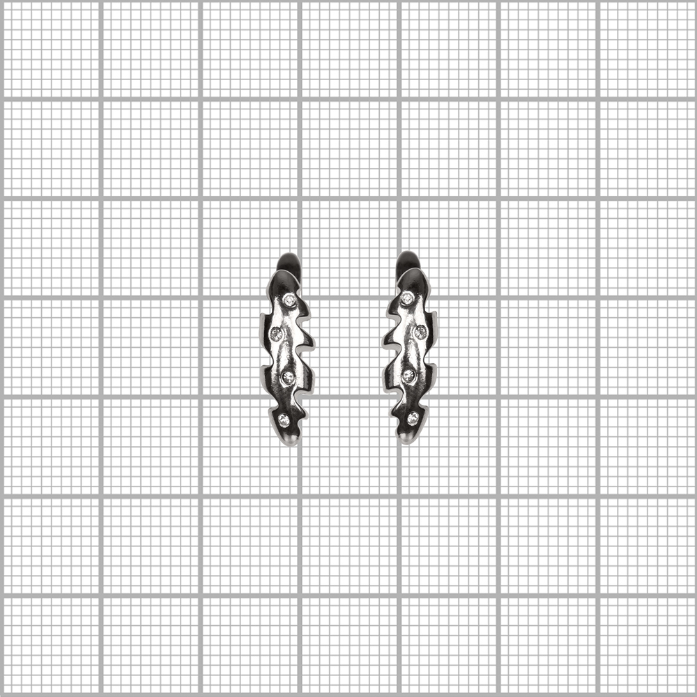 "Батон-2" серьги из коллекции "Игрушки" от Jenavi