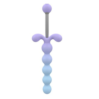 Анальная ёлочка с вибрацией Youivic - 16,4 см.