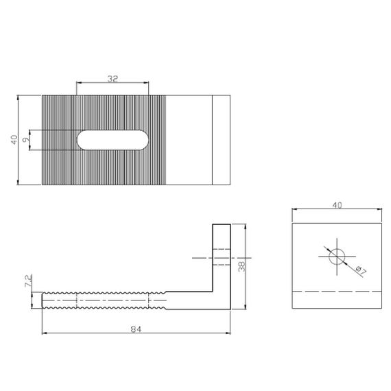L-образное крепление универсальное, фото №844893405