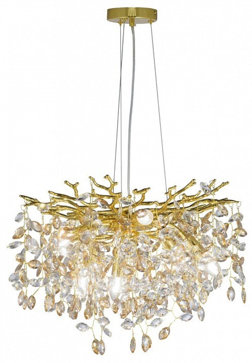 Подвесная люстра LUMINA DECO Brevia LDP 8027-500 GD