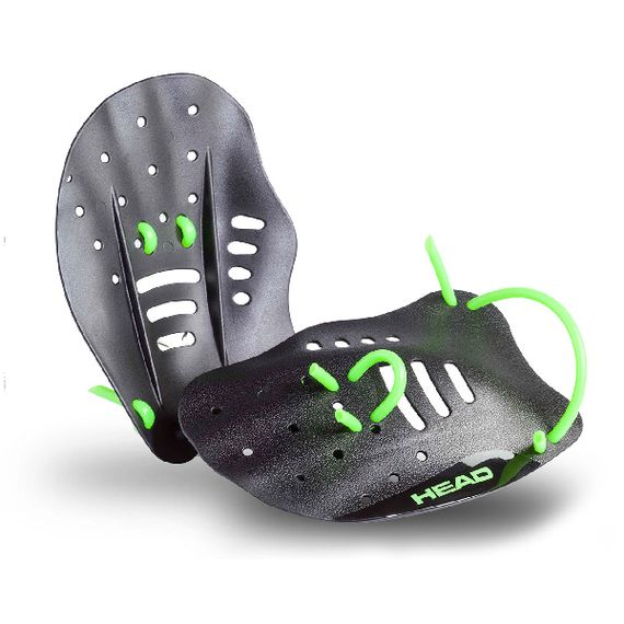 Лопатки для плавания Head рельефные черный