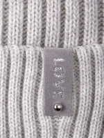 Шапка вязаная демисезонная для девочки