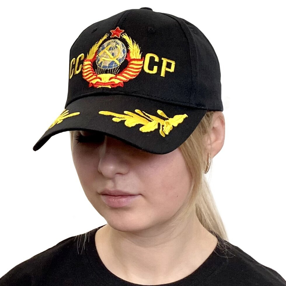 Бейсболка "СССР" с вышивкой