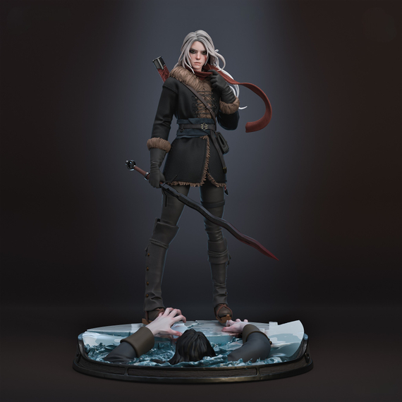 Ciri winter outfit - The Witcher