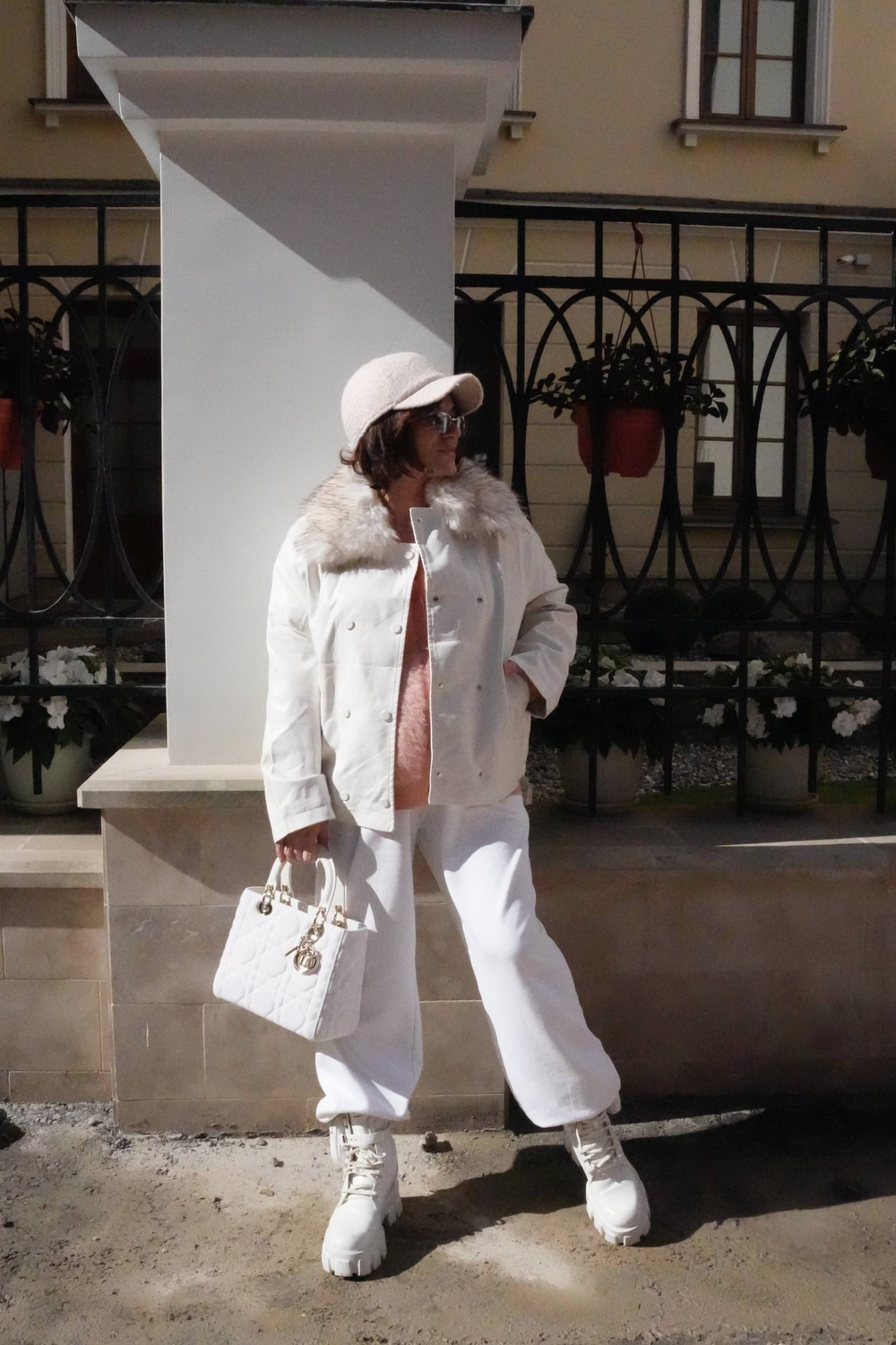 Бейсболка «кудряшка» без ушек светло-розовый