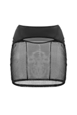 Полупрозрачная юбка Evenness (Размер: 50-52) (Цвет: черный)