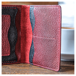 Кожаная обложка на паспорт «Шаманка» (фигура)