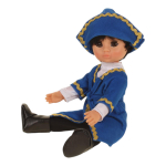 Кукла Алан в национальном костюме 30см. (Весна)