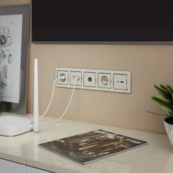 ТВ-розетка без рамки Werkel слоновая кость W1183003