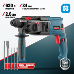 Перфоратор ALTECO RH 650-24 SDS-Plus