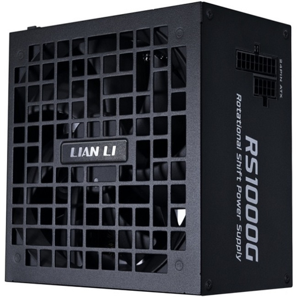 Блок питания Lian Li 1000W RS1000G Black, модульный, 16 Pin PCIe 5.1, 80 PLUS Gold (G9P.RS1000G.B000.RU)