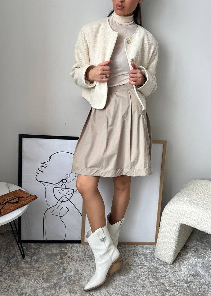 Хлопковая юбка Burberry, L