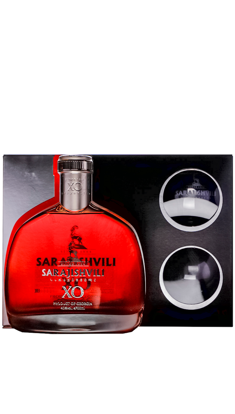 Sarajishvili XO Gift Box + Glass