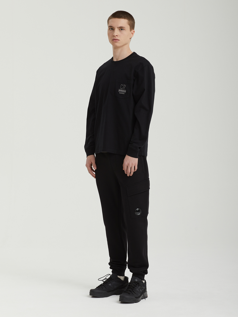 Мужские Брюки In Diagonal Raised Fleece