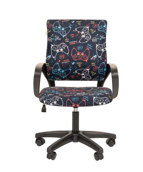Кресло Chairman Kids 103 Россия ткань GAME LT (чер)