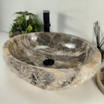 Раковина из оникса Erozy Grey EO-64421 52*42*15 0157