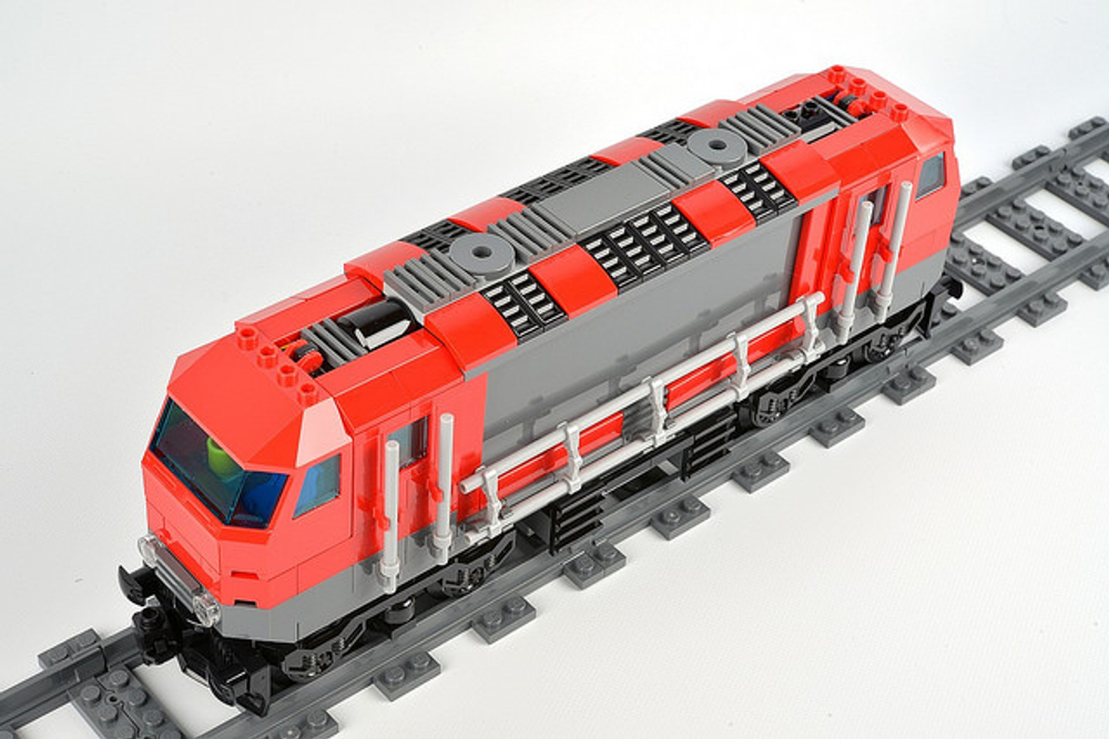 LEGO City: Мощный грузовой поезд 60098 — Heavy-haul Train — Лего Сити Город