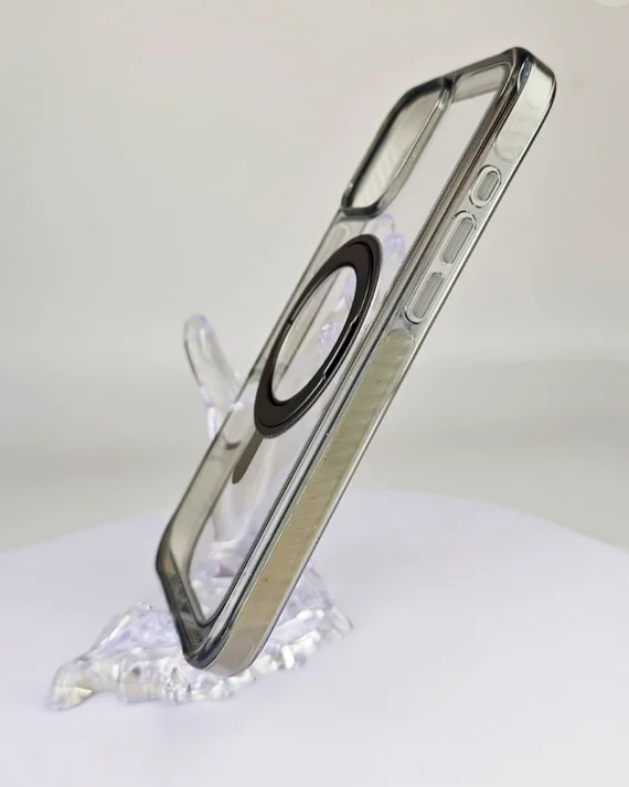 Чехол Anker MagGo Magnetic Case with Stand для Apple IPhone 16 Pro Серый (Titanium)