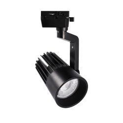 ULB-Q274 40W-4000К BLACK Светильник-прожектор светодиодный трековый. 3600 Лм. Белый свет 4000К. Корпус черный. ТМ Volpe.