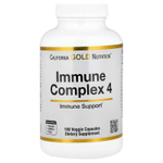 California Gold Nutrition, Immune Complex 4, комплекс для укрепления иммунитета, 180 растительных капсул