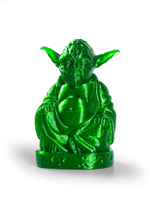 Статуэтка шуточная декоративная для интерьера Будда Йода (Buddha Yoda), 3D печать, 11 см.