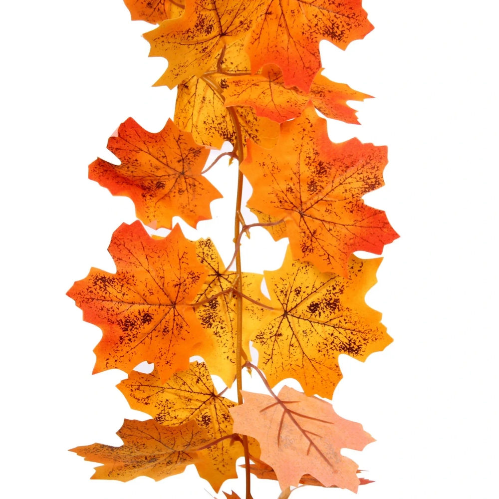 Лиана искусственная «Green garden» 170см клен, цвет желтый