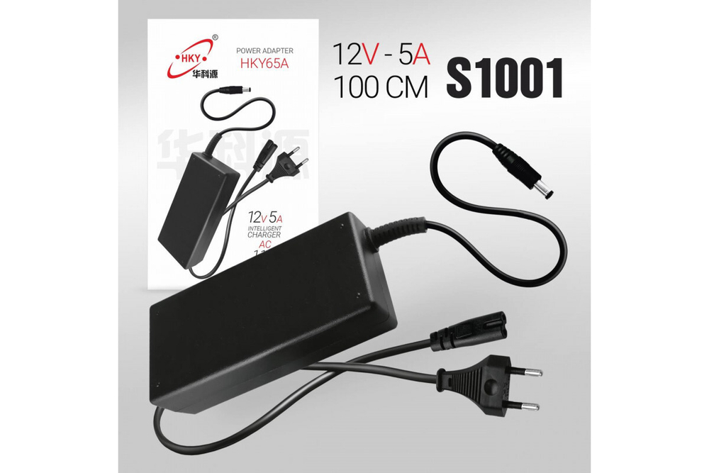 Блок питания 12V HKY65A 12V/5A (5,5*2,5)