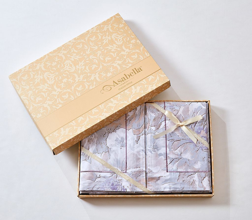 Постельное белье 2 спальное евро Asabella 2263-6