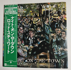 Винтажная виниловая пластинка LP Rod Stewart A Night On The Town (Japan 1981) (Obi)