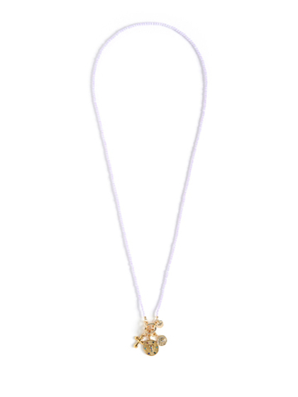 Сотуар "Heart eye cross" violet gold