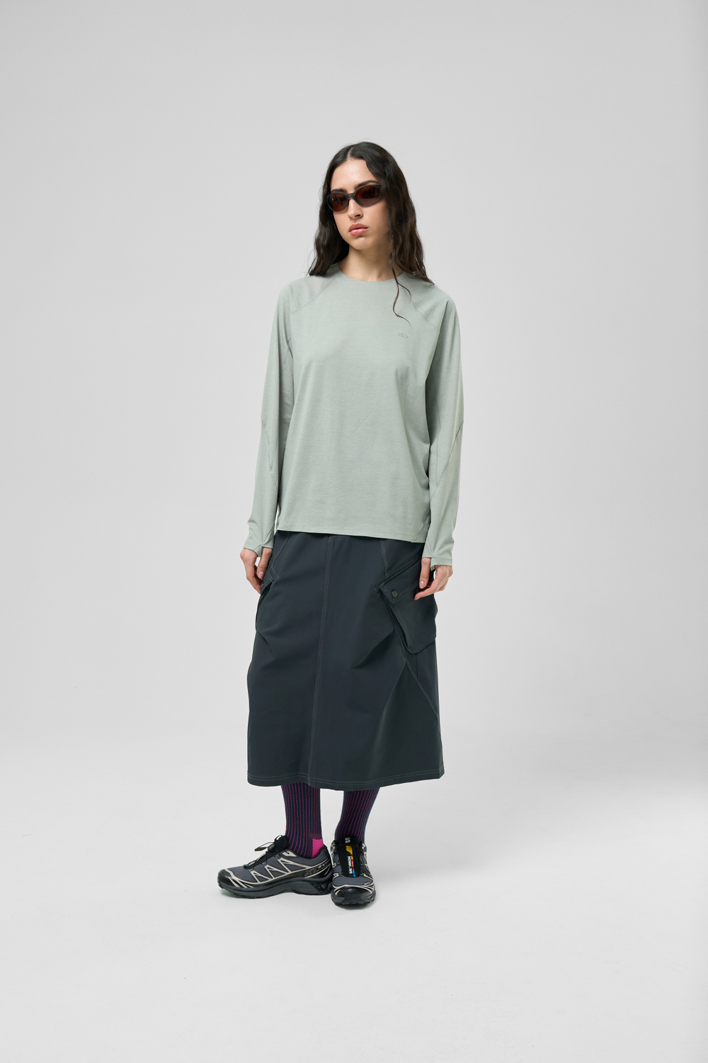 Лонгслив Nothomme Blue Monte Breathable Long Sleeve "Lichen Green"